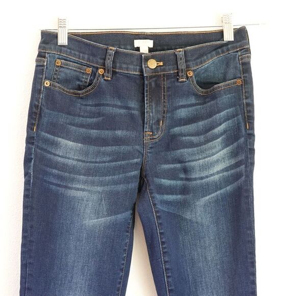 J. Crew 8"-rise skinny jean in signature stretch Size 27/28 - Picture 3 of 13